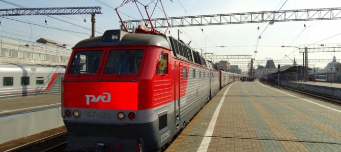 In der Transsib von Moskau nach Irkutsk