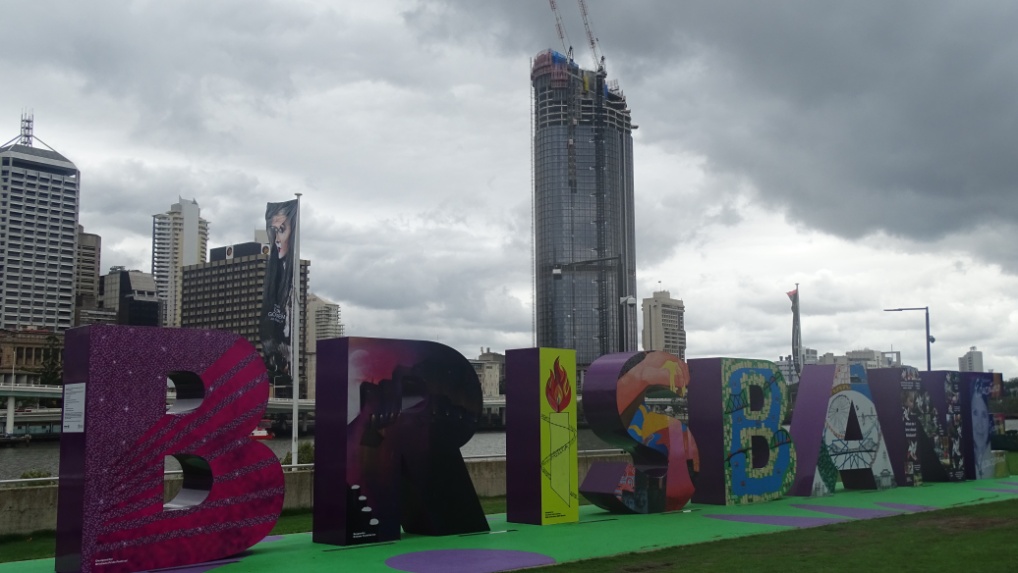 Unser Kampf mit dem Guana auf dem Weg nach Brisbane