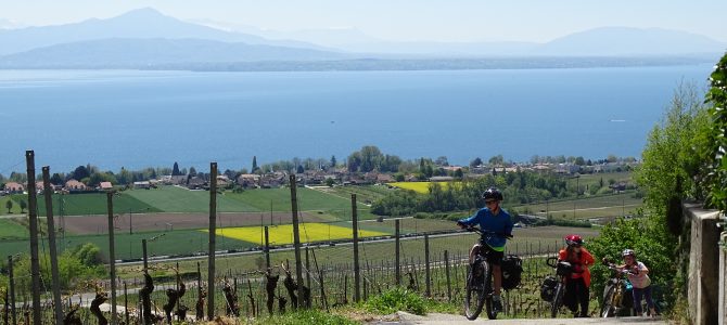 Auffahrts-Velotour; Vom Genfersee durch den Jura zum Neuenburgersee