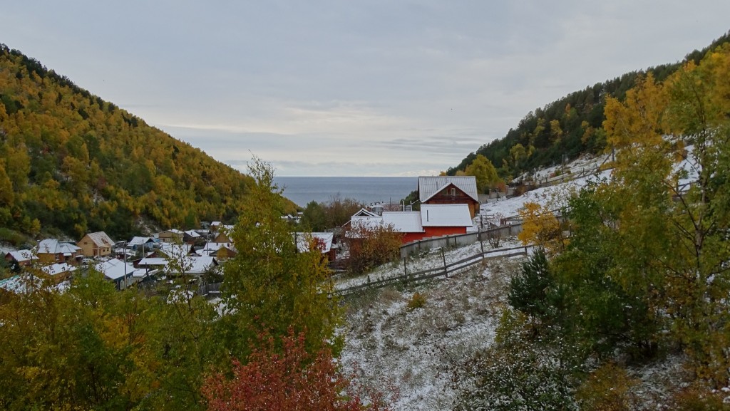 Grüsse von Väterchen Frost am Baikalsee 