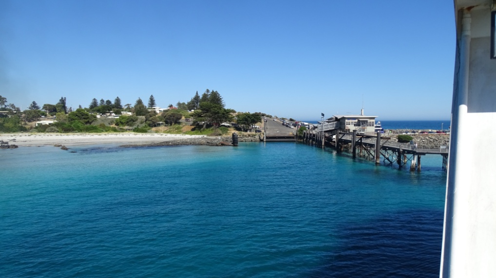 Und so sieht der Hafen auf Kangaroo Island aus - nicht schlecht oder?